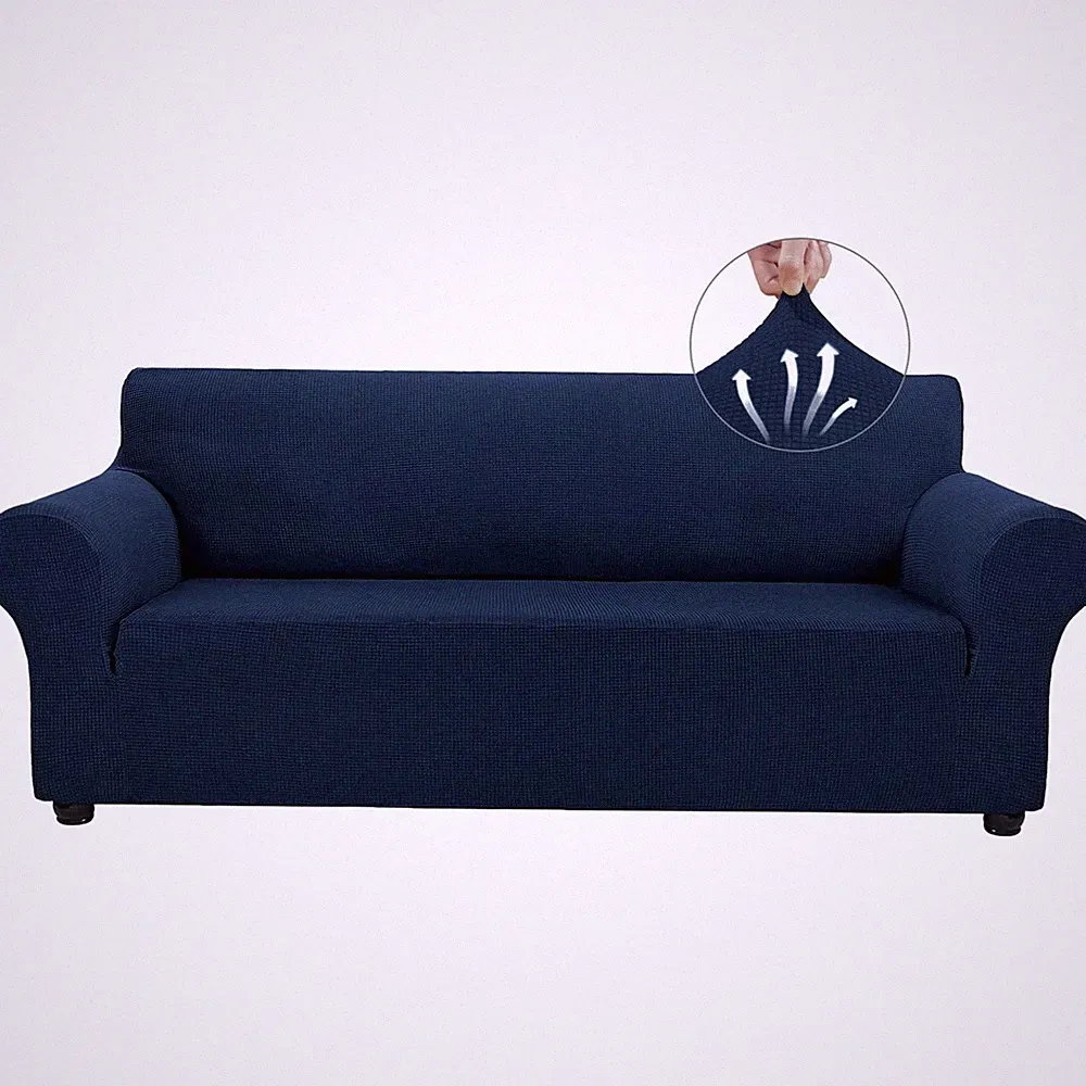 Durable Jacquard Couch Protector, Pet Friendly