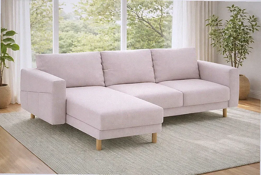 Durable Three or Two (3 or 2) Seat with Chaise Sofa Cover Made Compatible with