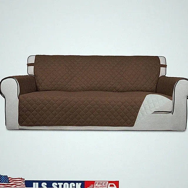 Durable Water Resistant Reversible Sofa Cover Dogs Non Slip Quilted Fabric New