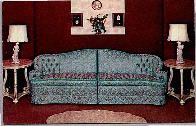 Eagle Upholstering Grosvenor Sectional Sofa Furniture Display 1956