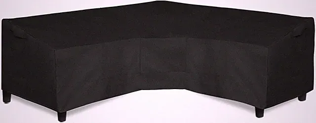 Easy Going 600D Patio V Shaped Sectional Sofa Cover Waterproof Outdoor