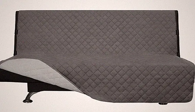 Easy-Going Futon Sofa Slipcover Reversible Cover Armless Furniture Protector