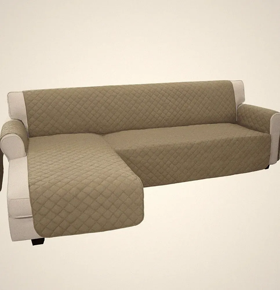 Easy-Going L Shape Sectional Sofa Cover - Reversible Chaise Lounge Slipcover,...