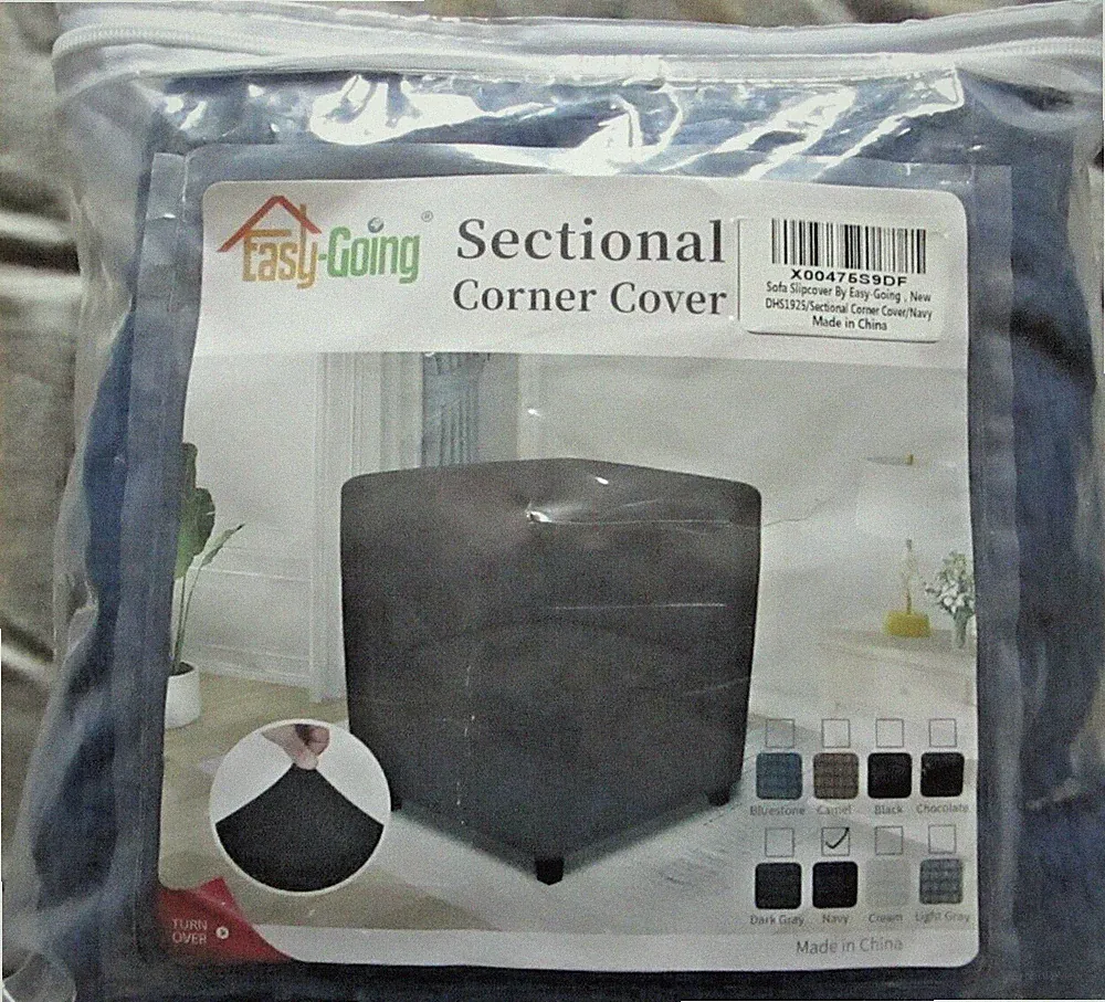 Easy -Going Navy Corner sectional cover X00475S9DF NEW