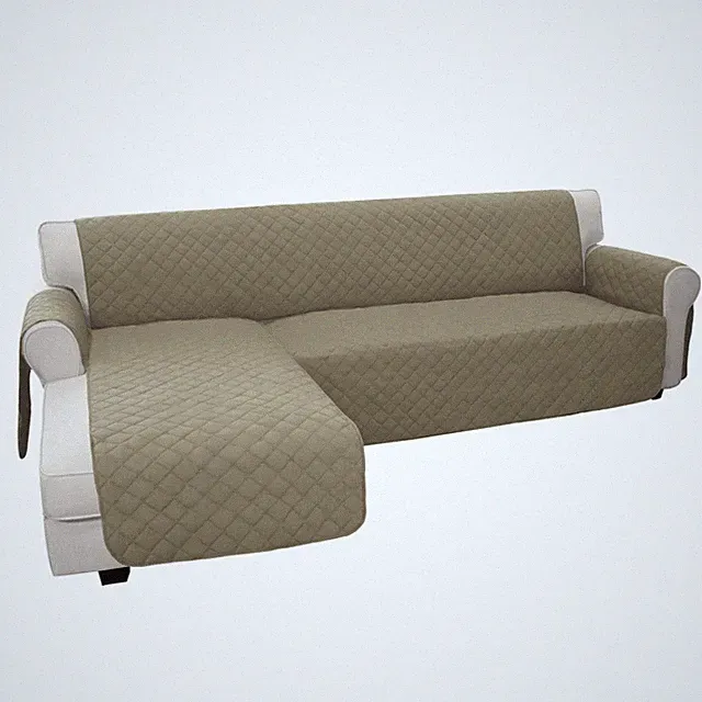 Easy-Going Reversible L-Shape Sectional Sofa Slipcover Couch Cover for Pets