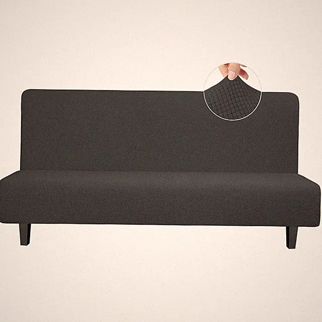 Easy-Going Stretch Futon Slipcover Armless Futon Bed Cover Furniture Protecto...