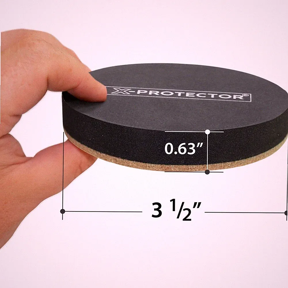 Easy Moving with 3 1/2" Hard Floor Sliders - 16 PCS
