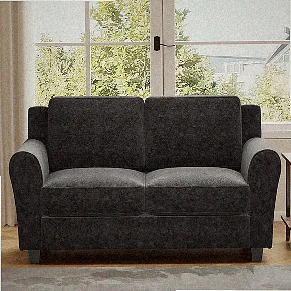 EBELLO 58" Loveseat Couches for Living Room, 2 Seater Modern Comfy Loveseat Sofa
