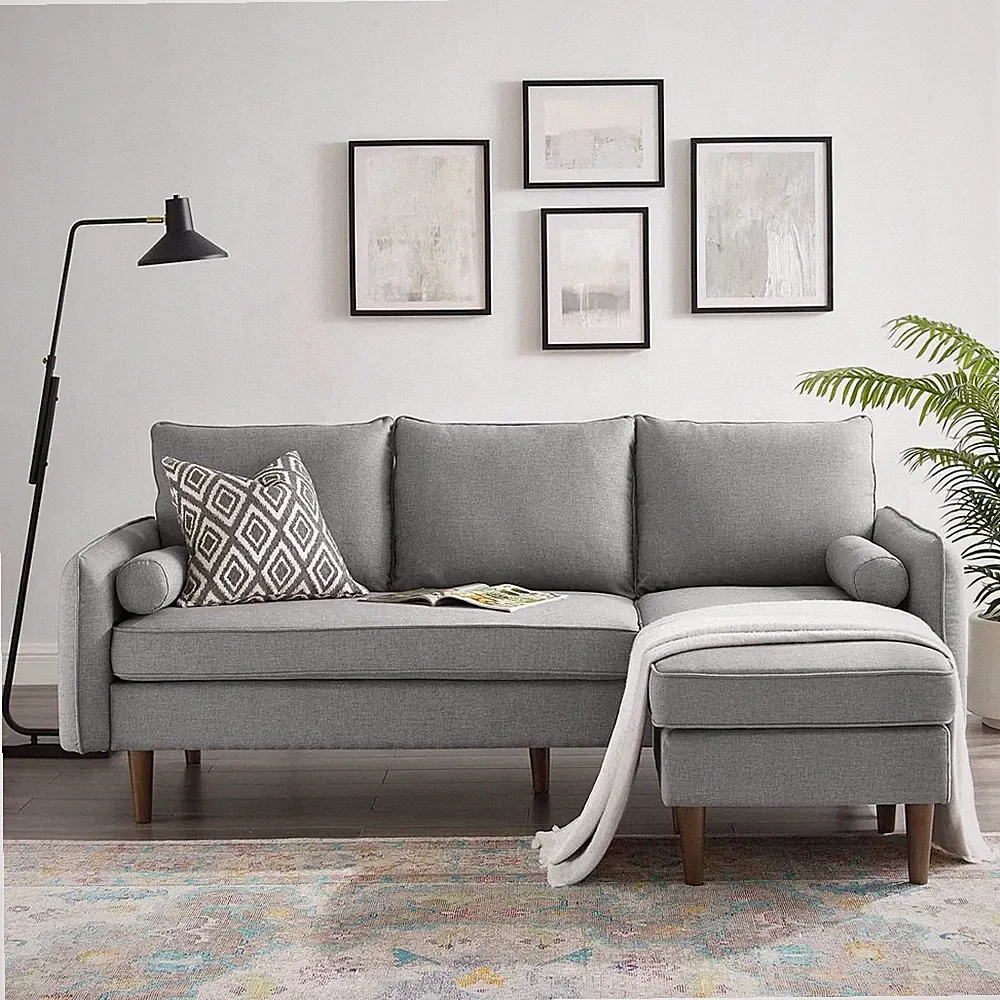 EEI-3867-LGR Revive Sofas, Light Gray