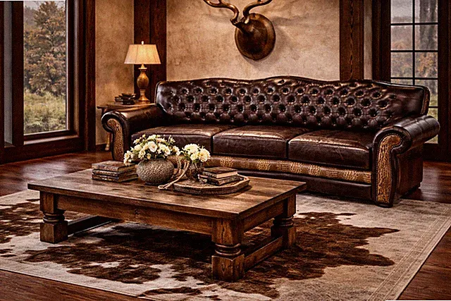 El Dorado 3 Seat Theatre Sofa W/ Tufted Back