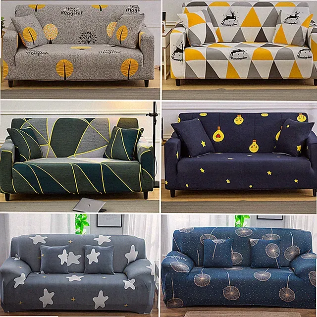 Elastic Slipcover Sofa Slip Couch Chair Stretch Furniture Protector Covers