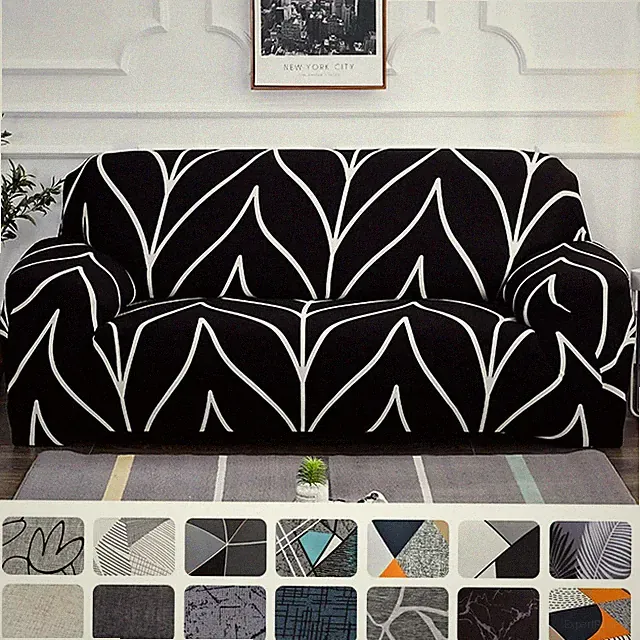Elastic Slipcovers Sofa Cover for Living Room Furniture Protector Couch Covers