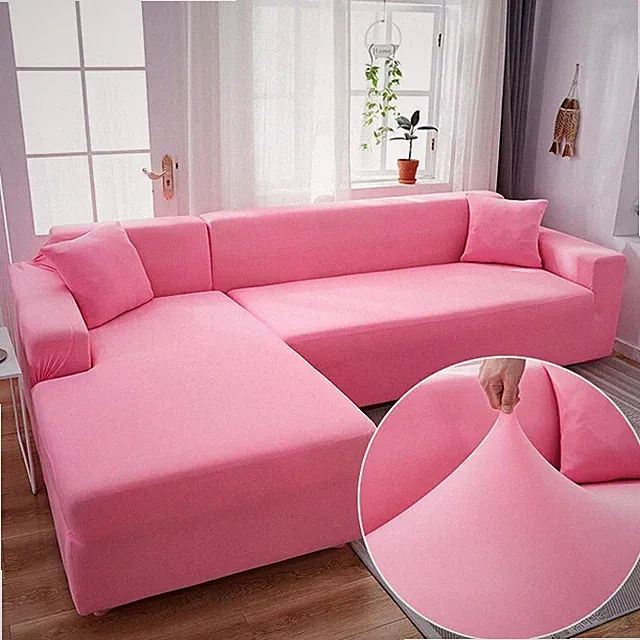 Elastic Sofa Cover 1/2/3/4 Seater Corner Slipcover for Living Room Stretch Cover