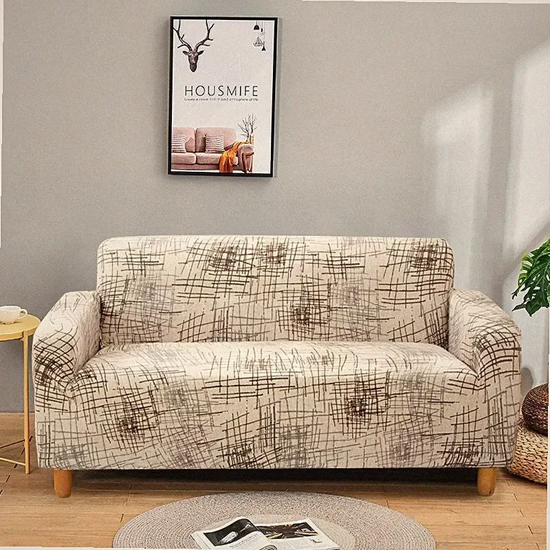 Elastic Sofa Cover Adjustable Lounge Covers For Living Room Sectional Slipcovers