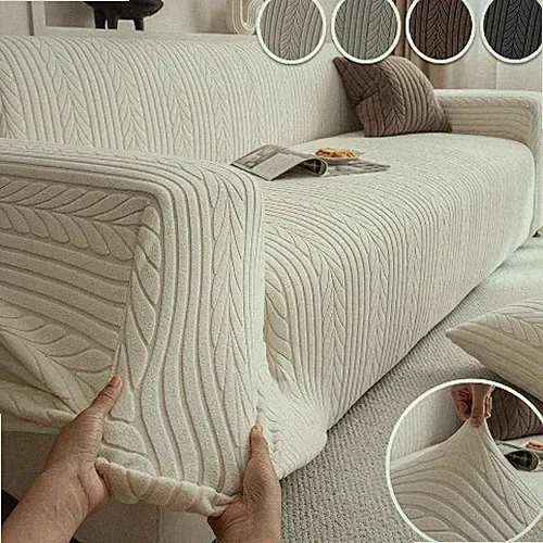 Elastic Sofa Cover for Living Room Home Jacquard Stretch Slipcovers Couch Covers