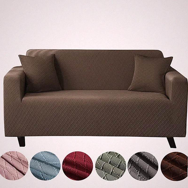 1/2/3/4 Elastic Sofa Cover Arm Chair Seat Settee Couch Slipcover Protector Decor