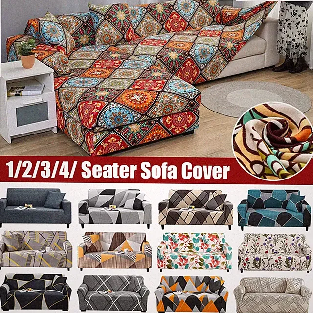 Elastic Sofa Covers for Living Room Non Slip Armchair Cover Sofa Slipcover