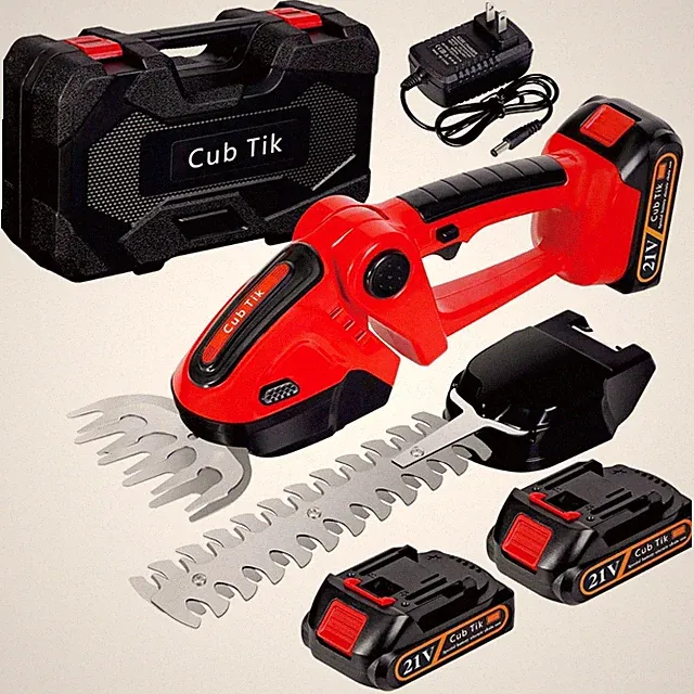 Electric Shrubbery Cutter with Battery and Charger