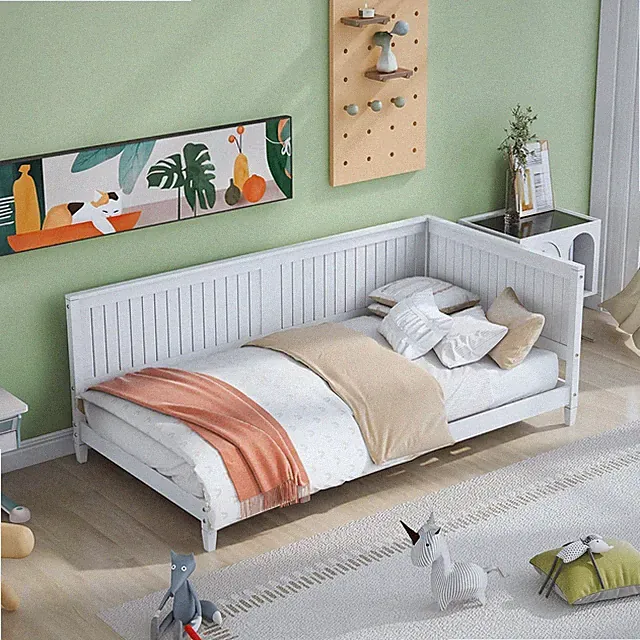 Elegant White Twin Size Daybed Sofa Bed for Stylish Spaces