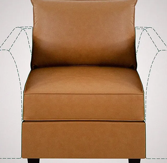 Elizabeth DIY Collection Caramel/Air Leather/Middle