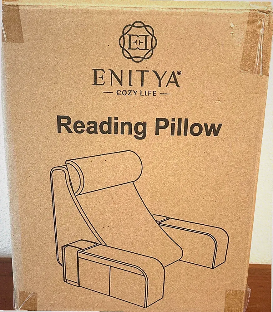 ENITYA 19" Pillow Reading Chair for Watching TV-Reading-Gaming-Bed, Couch, Floor