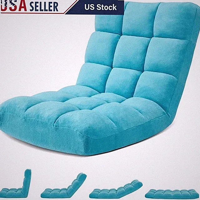 Ergonomic Adjustable Floor Sofa Chair Comfortable Gaming Recliner Lazy Seat New