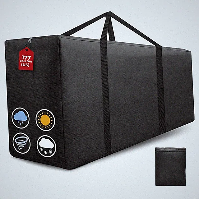 Extra Large Patio Outdoor Cushion Storage Bag Waterproof 68" L x 30" W x 20"...