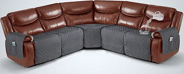 Extra Large Recliner Sectional Couch Covers, Waterproof Couch Cover for Reclinin