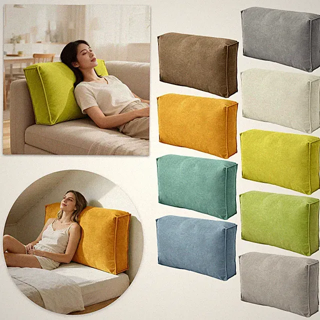 Extra-Large Size Couch Back Cushions Pillows Cover, DIY Sofa Back Cushions Cover