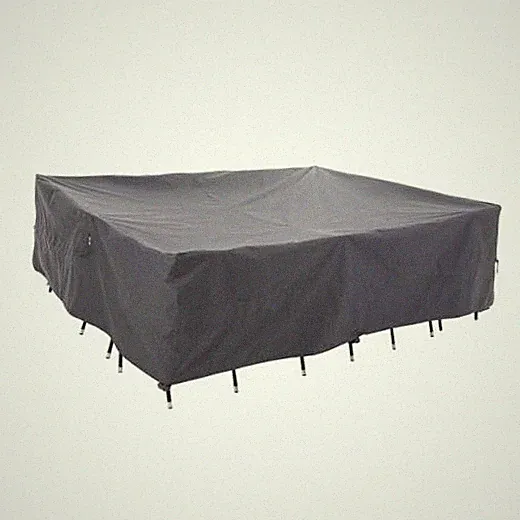 Extra Large Waterproof Patio Furniture 180"W x 96"D x 36"H, Rectangular Grey