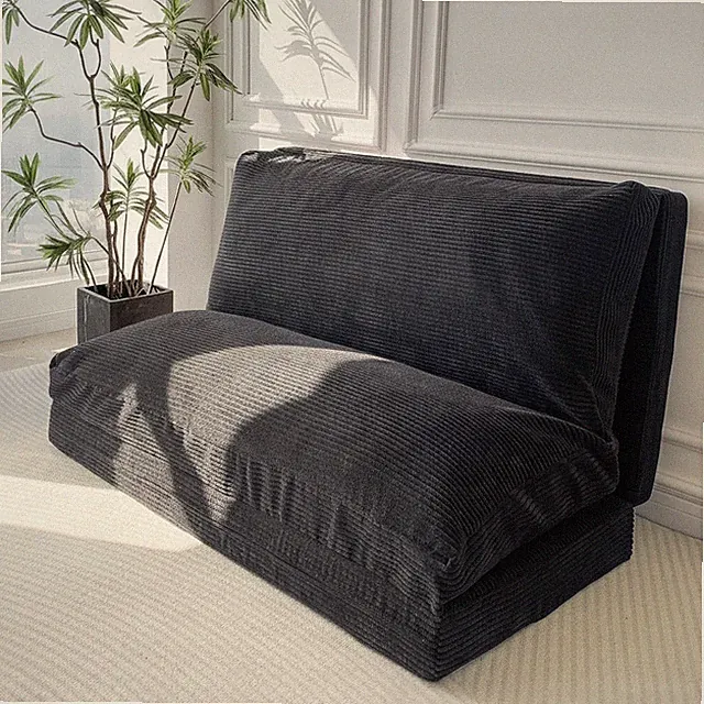 Extra Thick Bean Bag Sofa Bed with Washable Cover – Perfect for Living Spaces