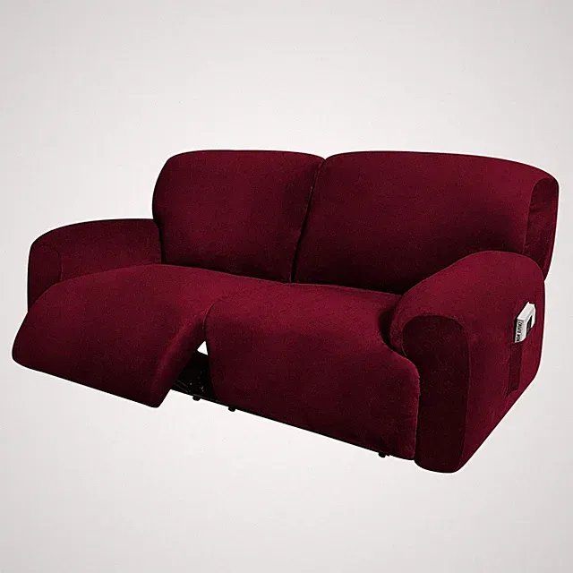 Extra Wide 75" - 100", Reclining 2 Seater Sofa, Extra Wide Reclining Love Sea...