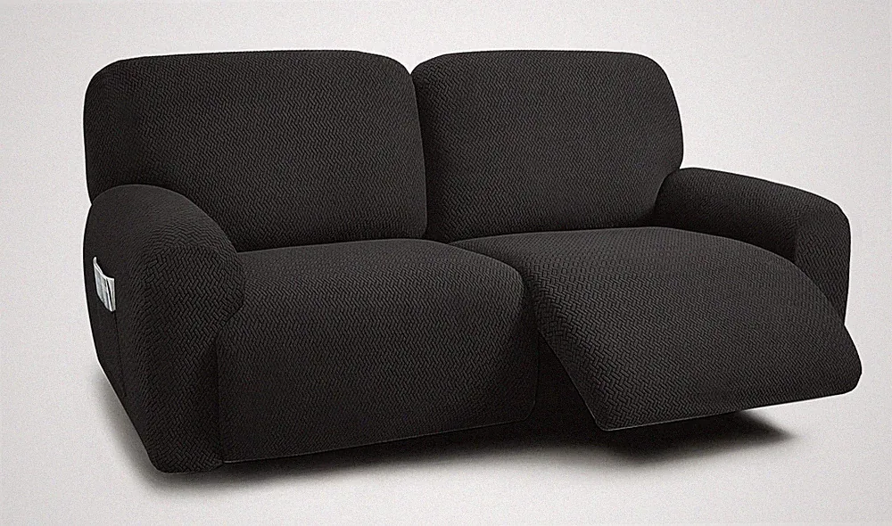 Extra Wide 75" - 100", Reclining 2 Seater Sofa, Extra Wide Reclining Love Sea...