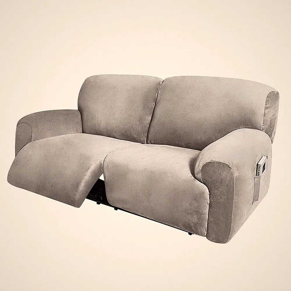 Extra Wide 75" - 100", Reclining 2 Seater Sofa, Extra Wide Reclining Love Sea...