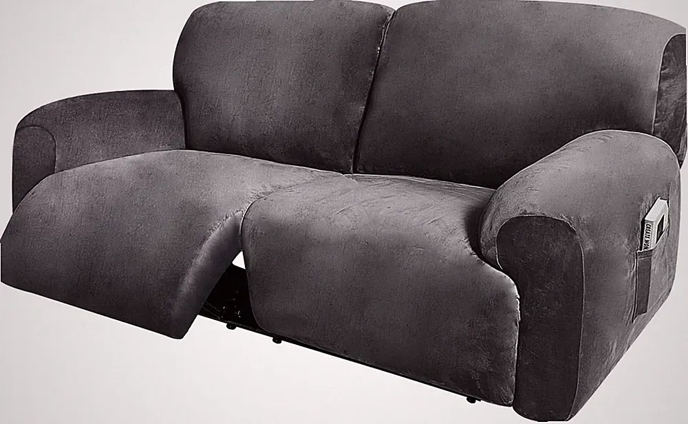 Extra Wide 75" - 100", Reclining 2 Seater Sofa, Extra Wide Reclining Love Seat S