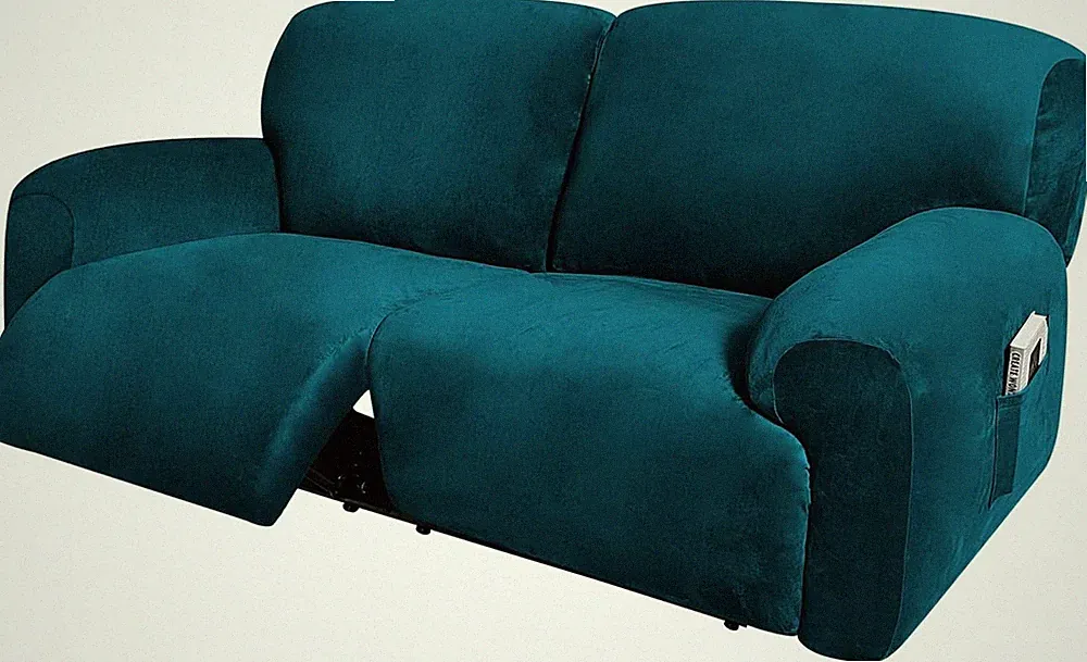 Extra Wide 75" - 100", Reclining 2 Seater Sofa, Extra Wide Reclining Love Seat S
