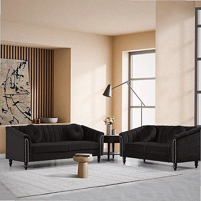 Ezra Sofa+Loveseat 4902-2PC