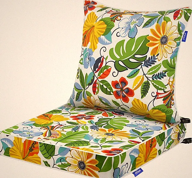 Fade Resistant Deep Seat Cushions for Outdoor Patio Furniture - 22x22x3 In