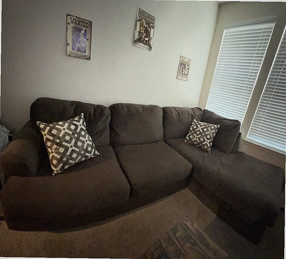 Farm house style sectional couch
