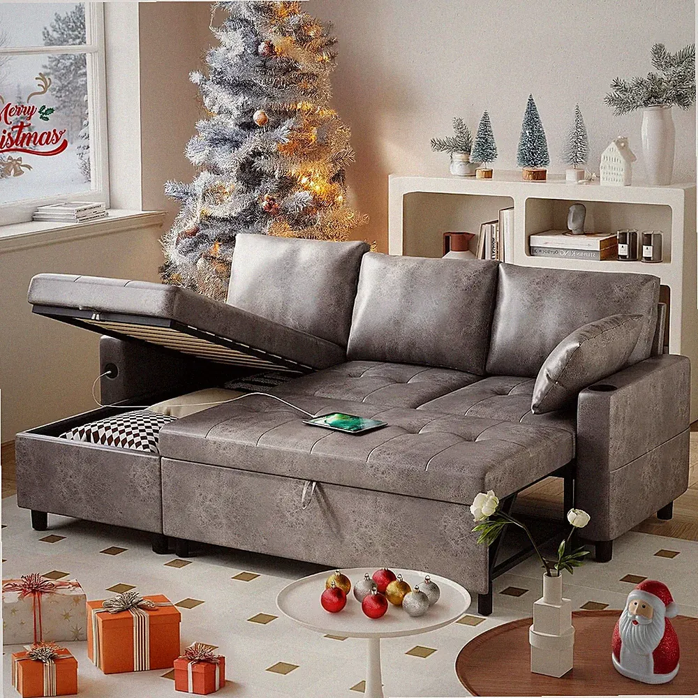 S-Shape Sofa Bed