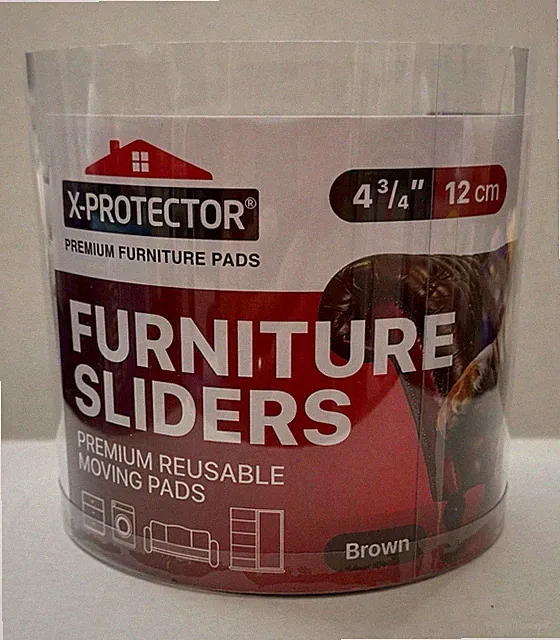 Felt Furniture Sliders Hardwood Floors – 7 PCS 4 3/4 inch Furniture Sliders