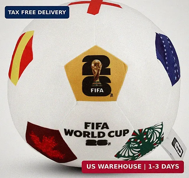 FIFA World Cup 2026 Official Licensed Soccer Ball Plush, 11.8'' Throw Pillow, So