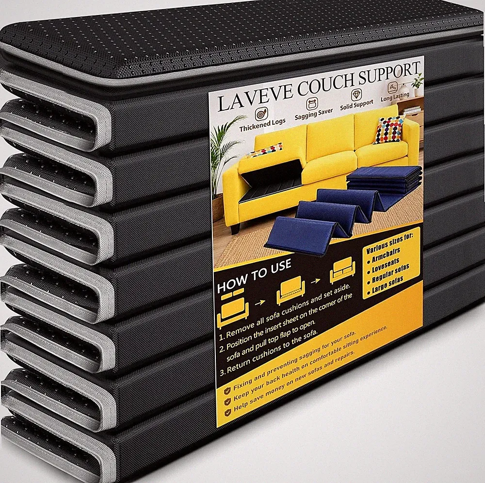 Firm Solid Wood Under Couch Insert for Sagging Sofas - Easy to Install & Durable