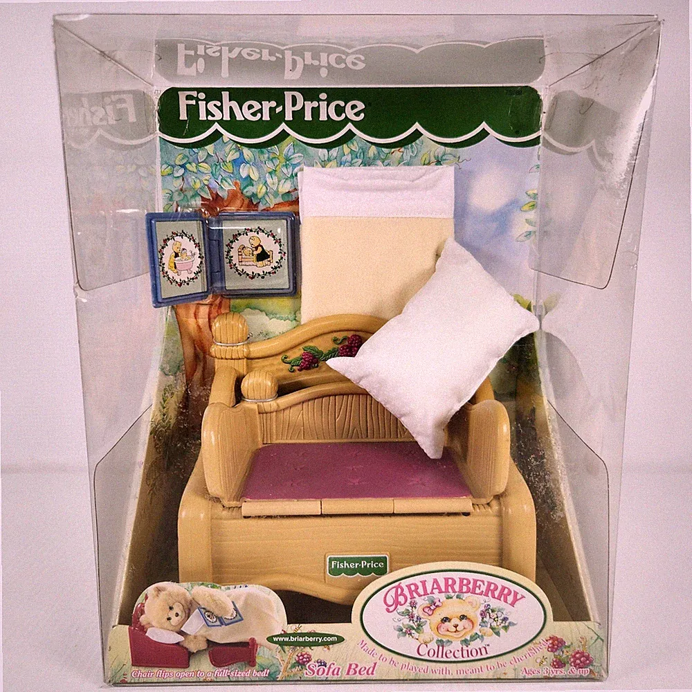 Fisher-Price Briarberry Collection Sofa Bed 75062 Vintage 1999 NEW