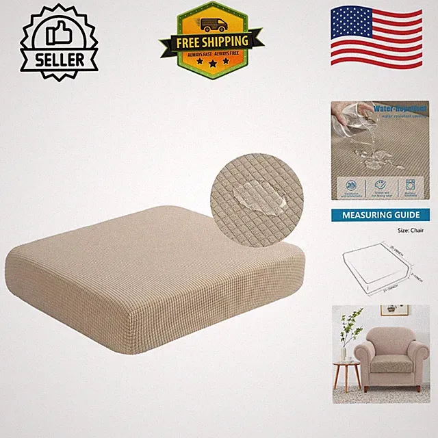 Flexible Sand Water-Repellent Cushion Covers - Ideal for Pets & Kids Protection