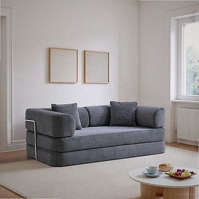 Floor Couch,Compressed Sofa,Convertible Floor Sofa Bed with Convertible Blank