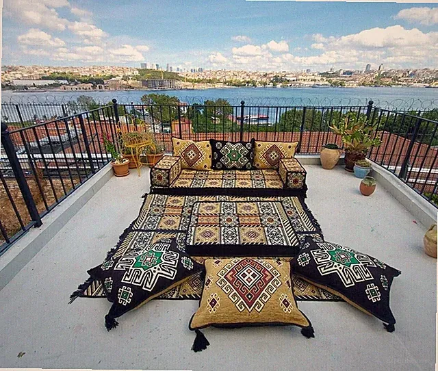 Floor Couches, Arabic Lounge Set, Pallet Sofa Sectionals, Turkish Sofa Set