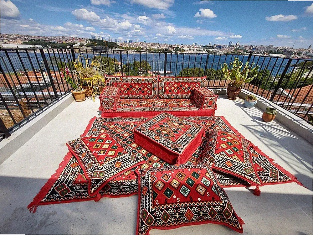 Floor Sofa Set, Ethnic Sofa, Arabic Majlis, Sectional Sofa, Futon Sofa, Sofa Bed