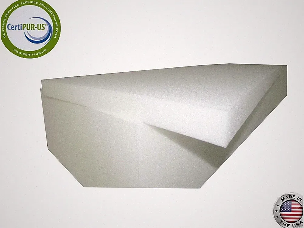 FOAM SEAT CUSHION HIGH DENSITY FOAM 4"x30"x80" 46ILD "FIRM" UPHOLSTERY FOAM
