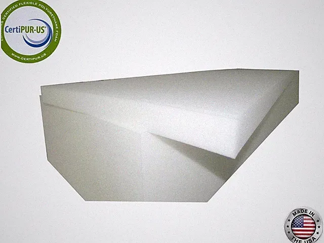 FOAM SEAT CUSHION HIGH DENSITY FOAM 5"x24"x80" 46ILD "FIRM" UPHOLSTERY FOAM